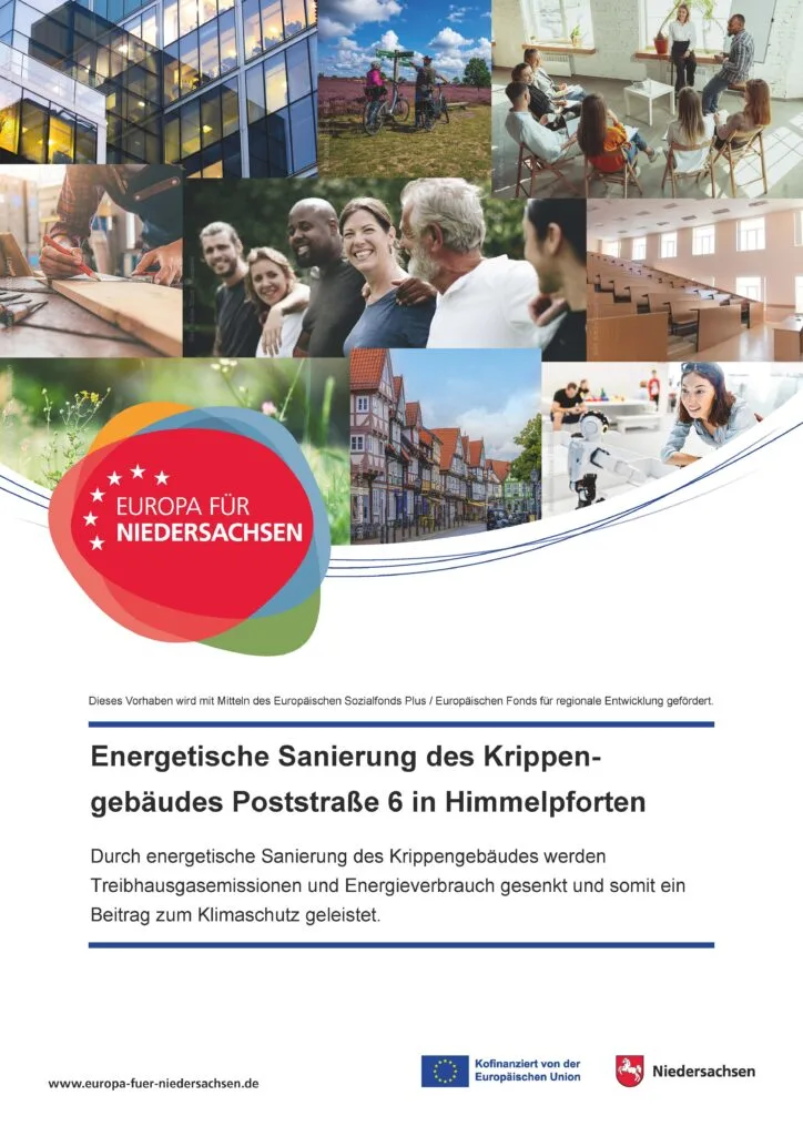 Energetische Sanierung des Krippen-gebäudes 1