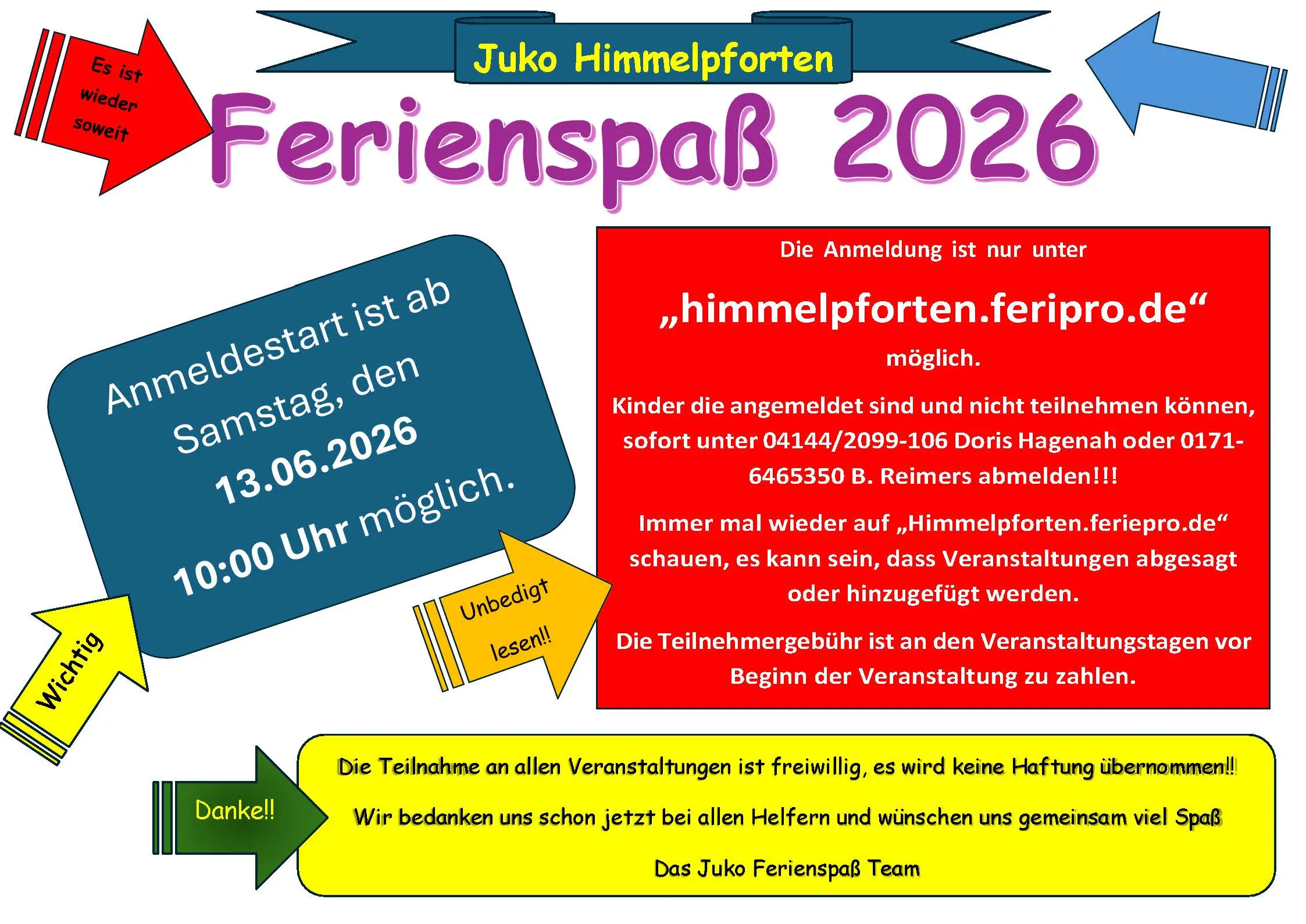 Ferienspass 2026
